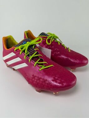 New Adidas Predator LZ TRX FG Soccer Cleats Men’s Size 9.5 Pink Vivid Berry